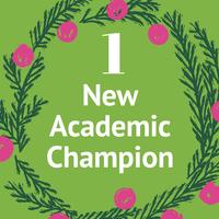 1st day of christmas graphic with a wreath