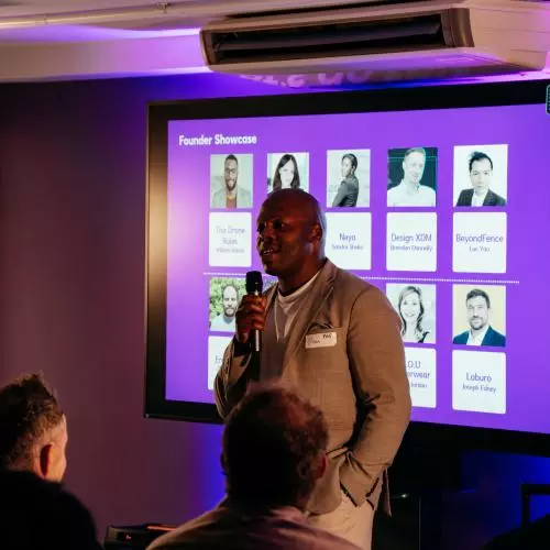 Founder Pitcher at NatWest Launch Event
