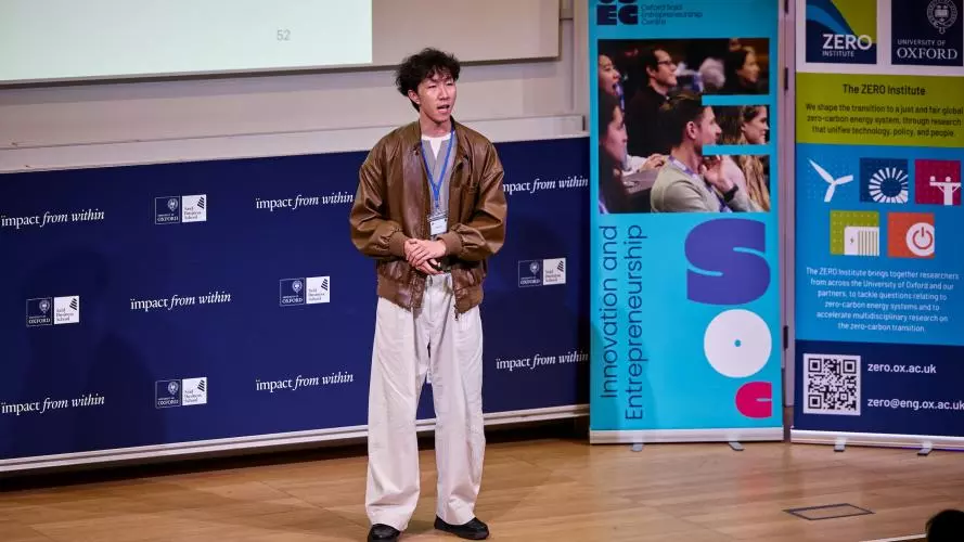 Oxford Climate Ventures Pitching Image