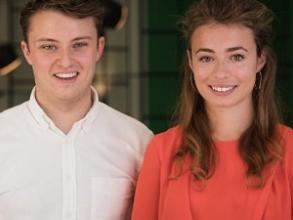 A photo of Jemma Phibbs and James Lloyd - Co-Directors of School Space