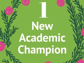 1st day of christmas graphic with a wreath