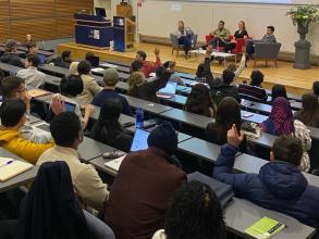 A Building a Business lecture in progress at the Said Business School